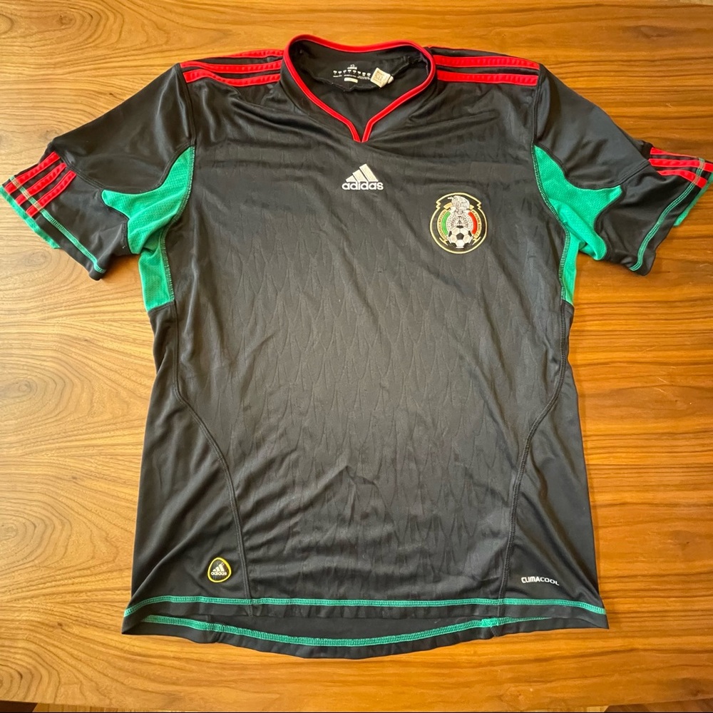 Adidas 2010 Mexico away jersey mens L